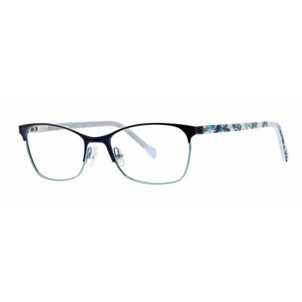 NWT Vera Bradley Whitley Cloud Vine 4816 48mm New Eyeglasses